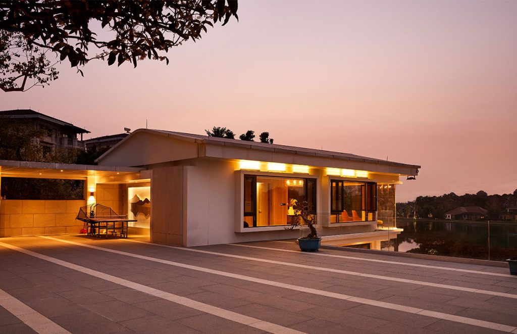 A Villa in Perfect Harmony with Natural Lightand Shadows Featured Image