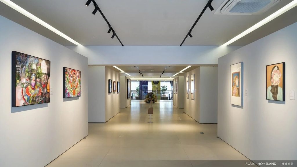 art gallery with original art works